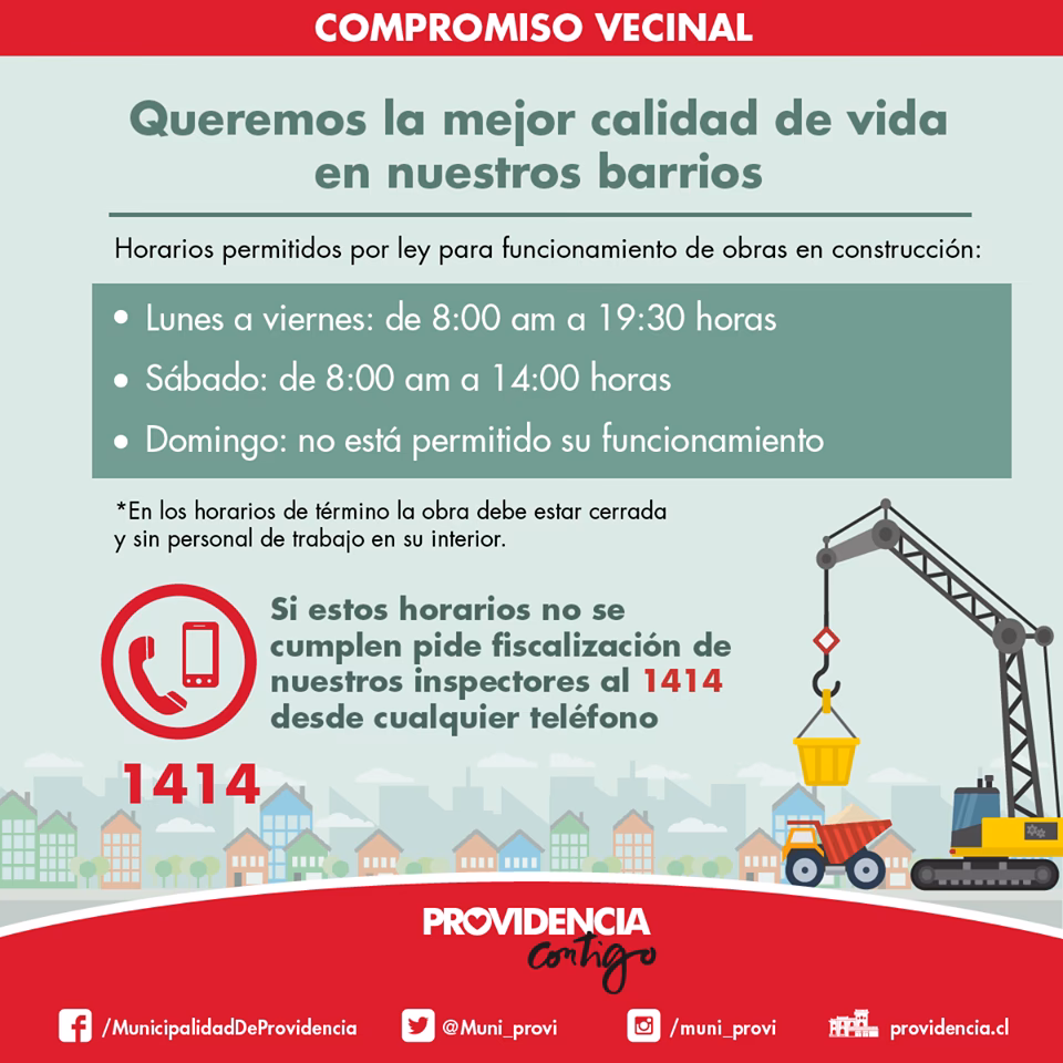 ¿Cómo es el horario de un trabajador de la construcción?