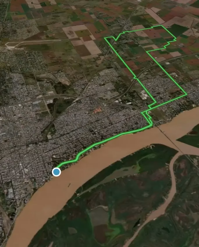 Which country is Rosario, Santa Fe in?