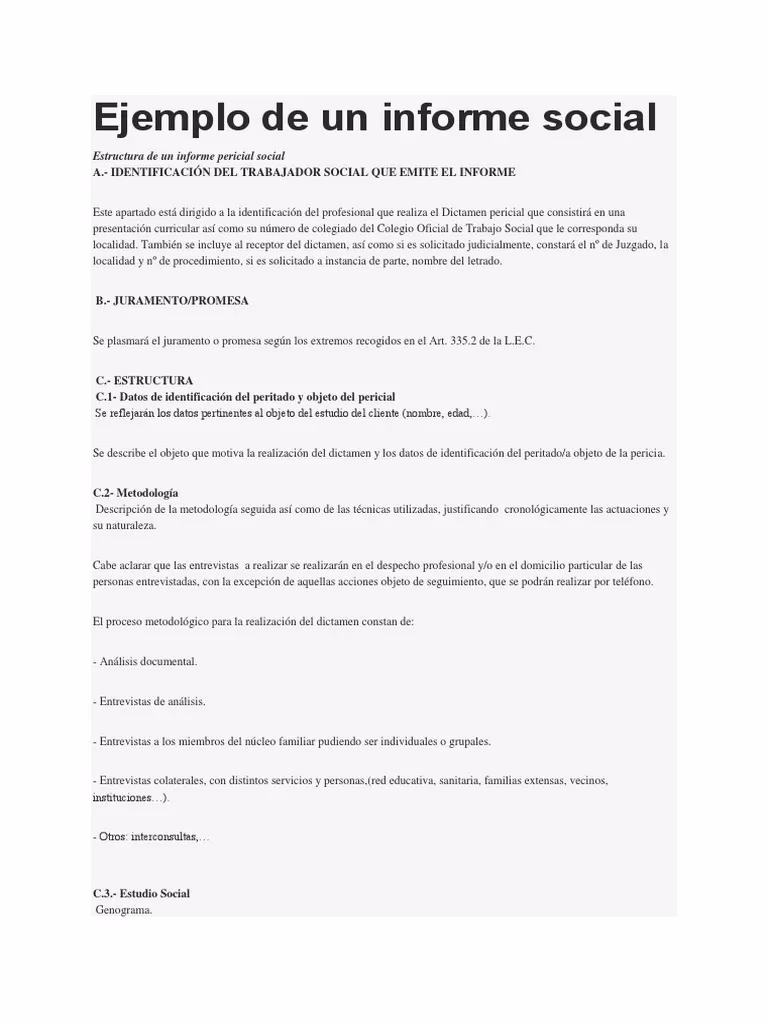 ¿Qué tipos de informes escriben los trabajadores sociales?