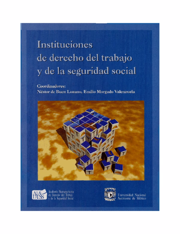 ¿Cuáles son las principales instituciones del derecho laboral?