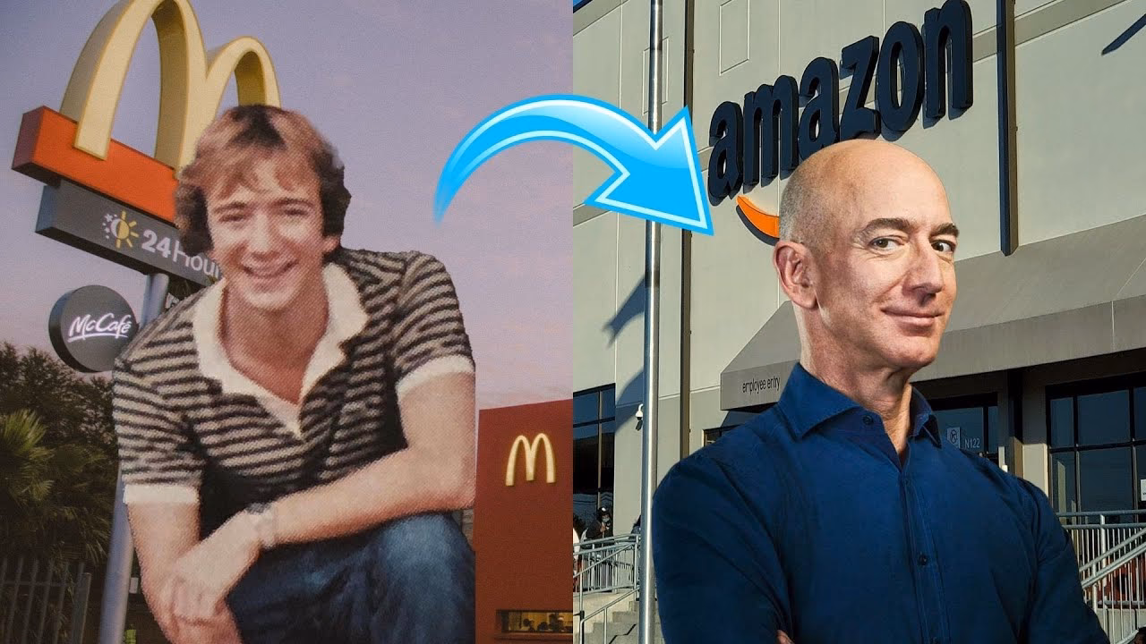 ¿Trabajó Jeffrey Bezos en McDonald's?