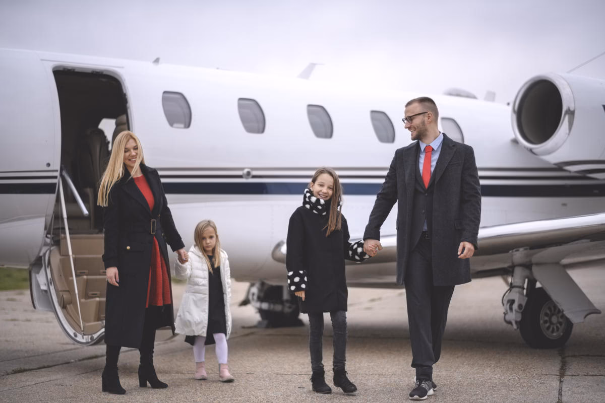 ¿Cómo trabajar en un jet privado?