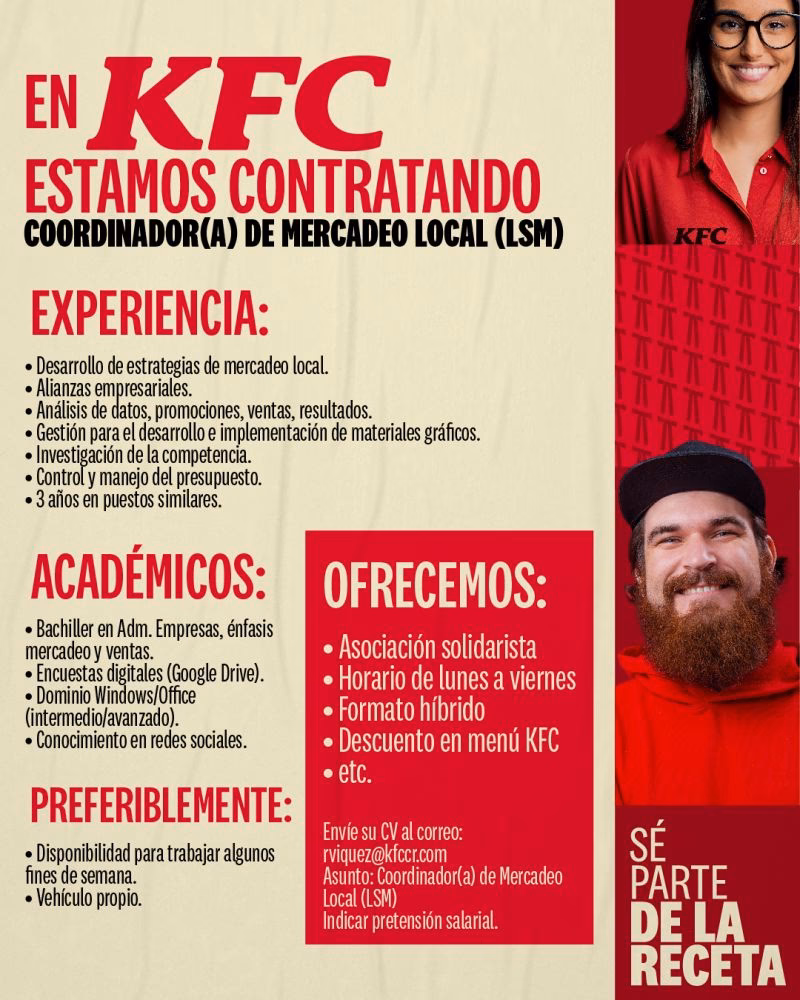 ¿Quién es el dueño de KFC en Costa Rica?