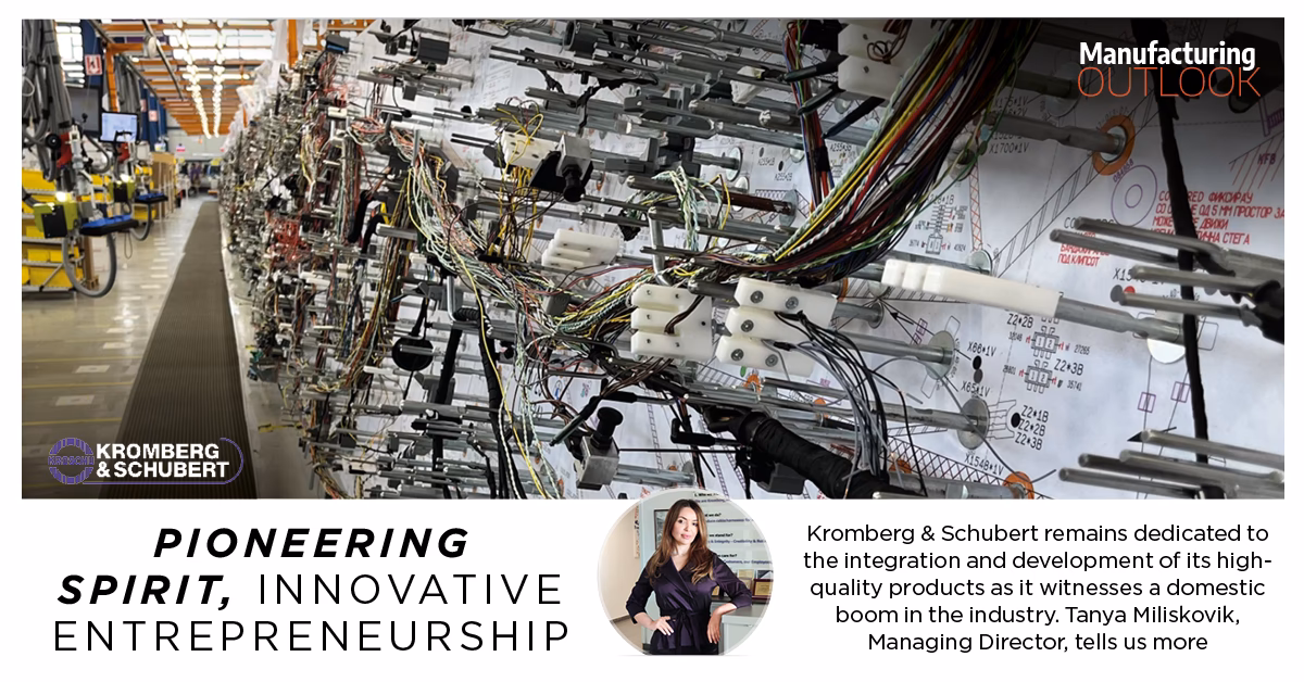 How many employees does Kromberg and Schubert have?