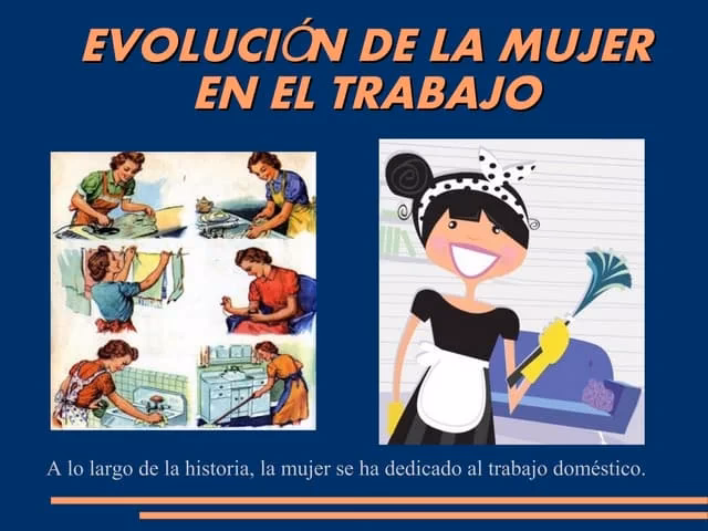 ¿Cuál fue el primer trabajo de la mujer?