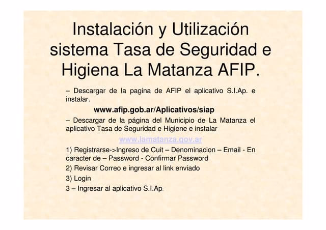 ¿Dónde pagar seguridad e higiene en La Matanza?