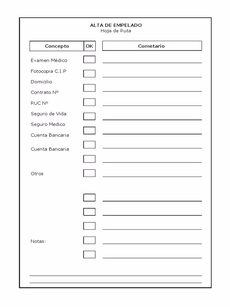 ¿Qué es un legajo de empleado?