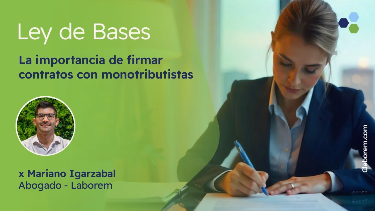 ¿Qué pasa si me despiden y soy monotributista?