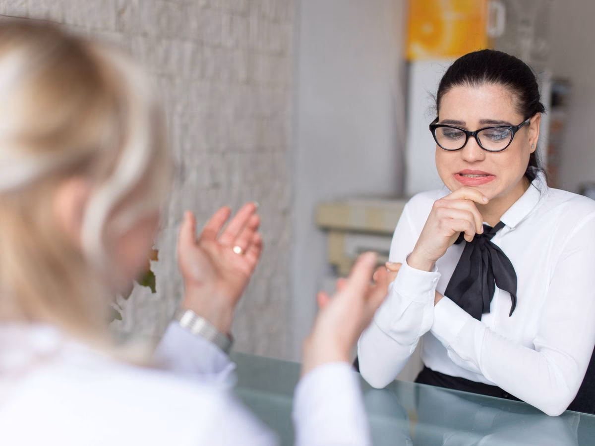 ¿Está bien llorar en una entrevista de trabajo?