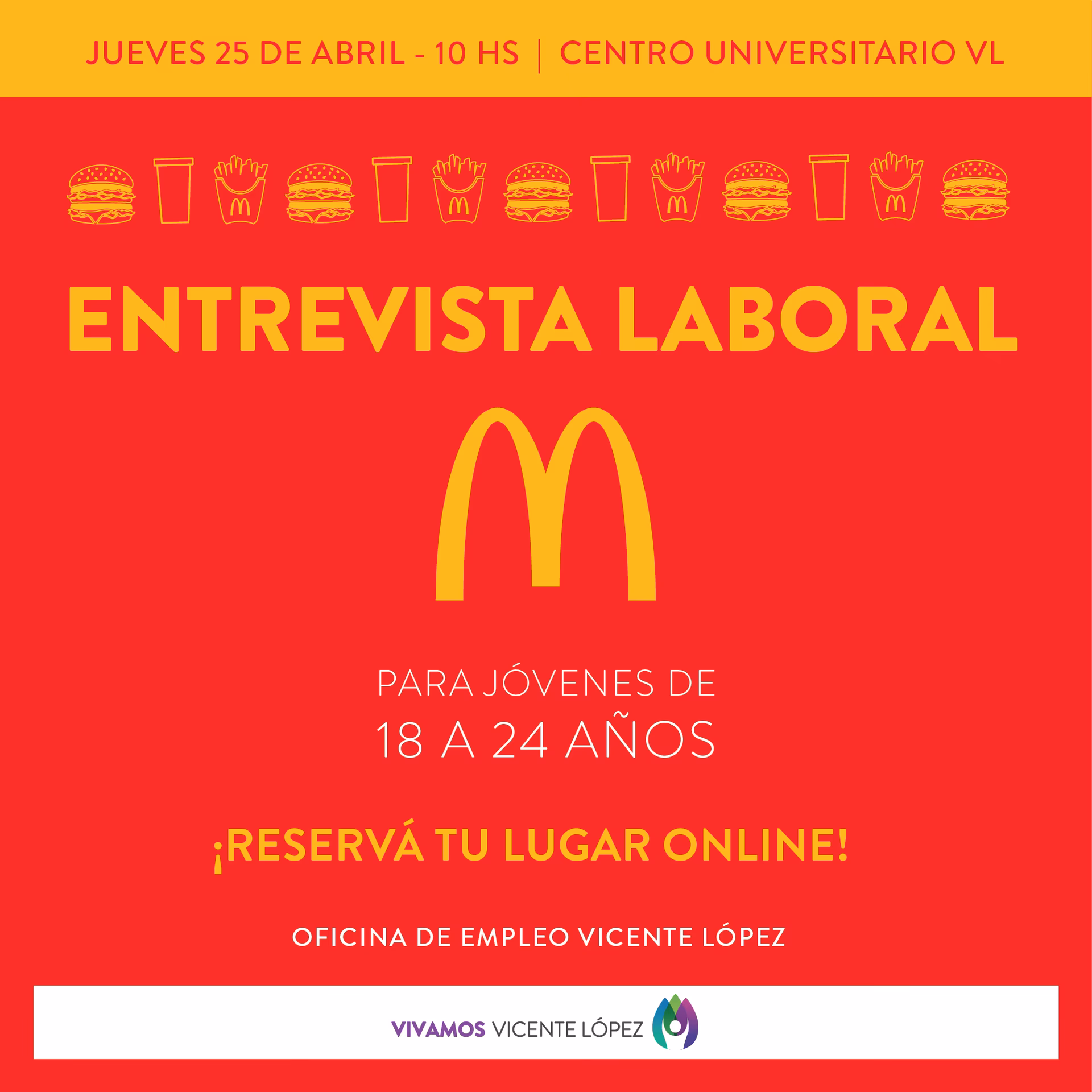 ¿Cuántos años tienes que tener para trabajar en McDonald's en Argentina?