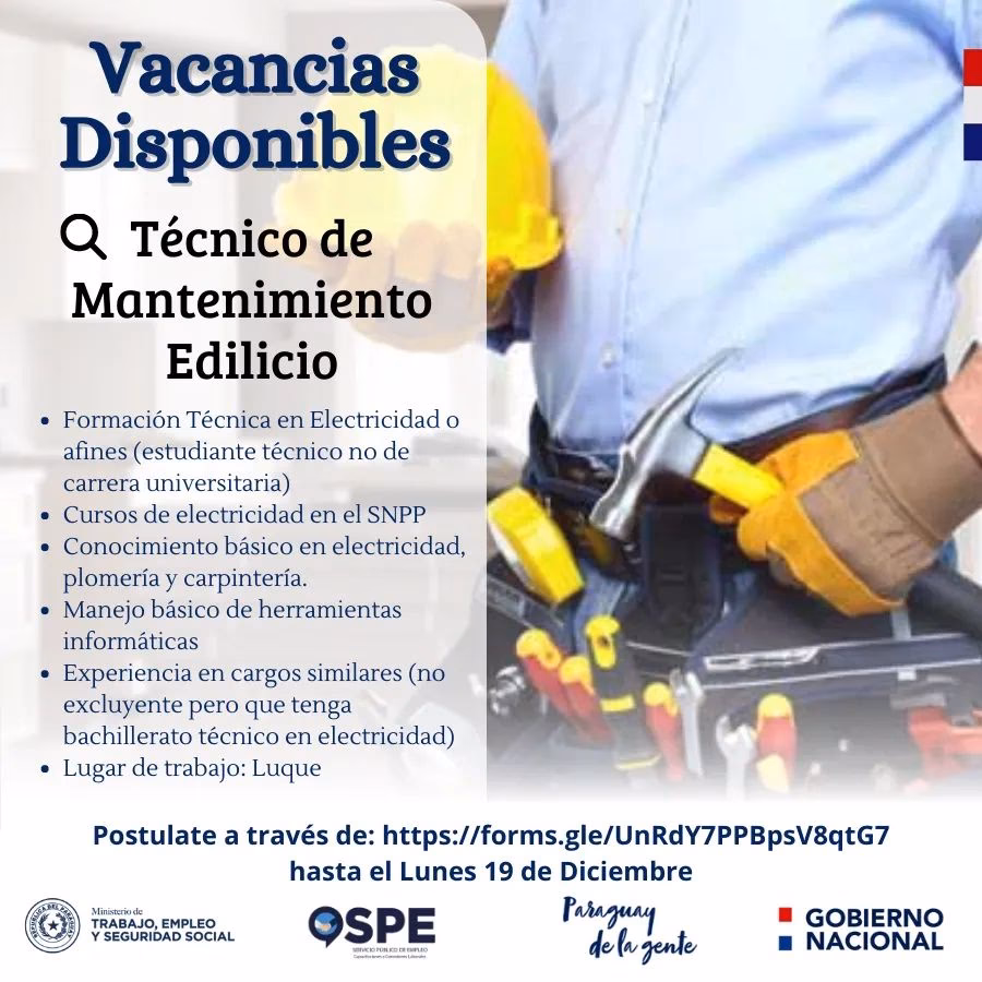 ¿Cuáles son las tareas laborales del mantenimiento de edificios?