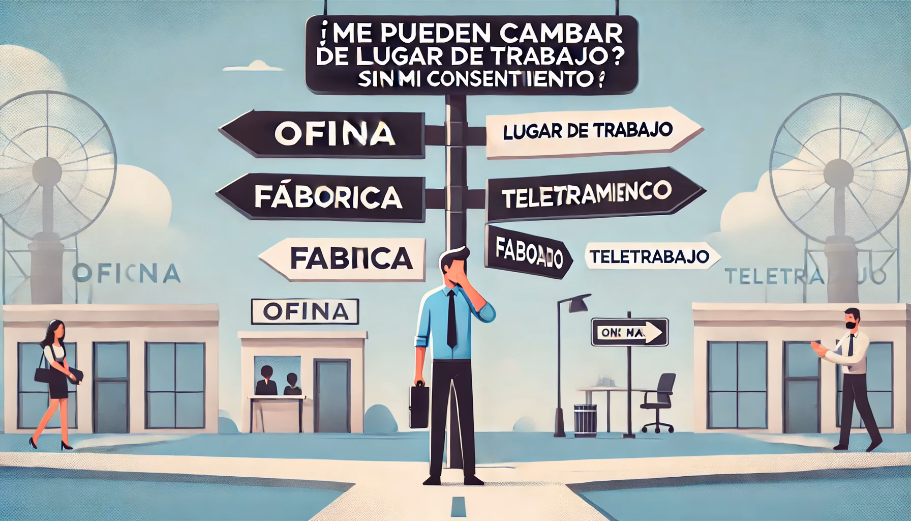 ¿Qué pasa si me niego a cambiarme de lugar de trabajo?