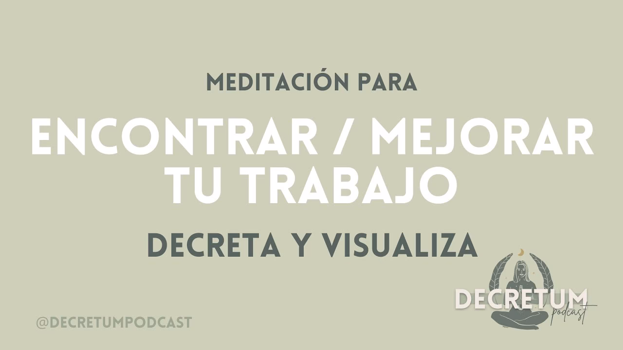 ¿Cómo manifestar que te vaya bien en el trabajo?