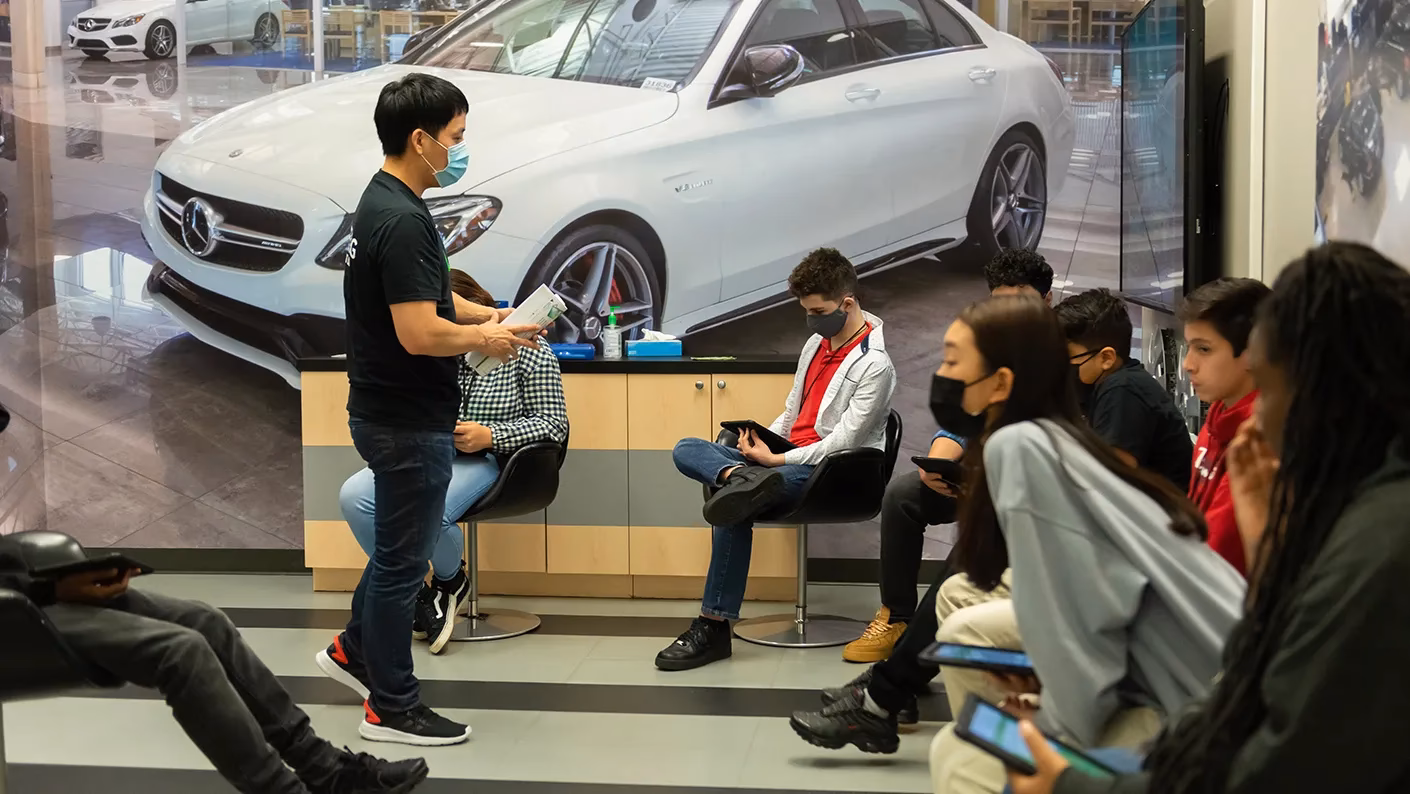 Is it hard to get hired at Mercedes?