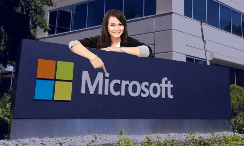 What is the minimum salary at Microsoft?