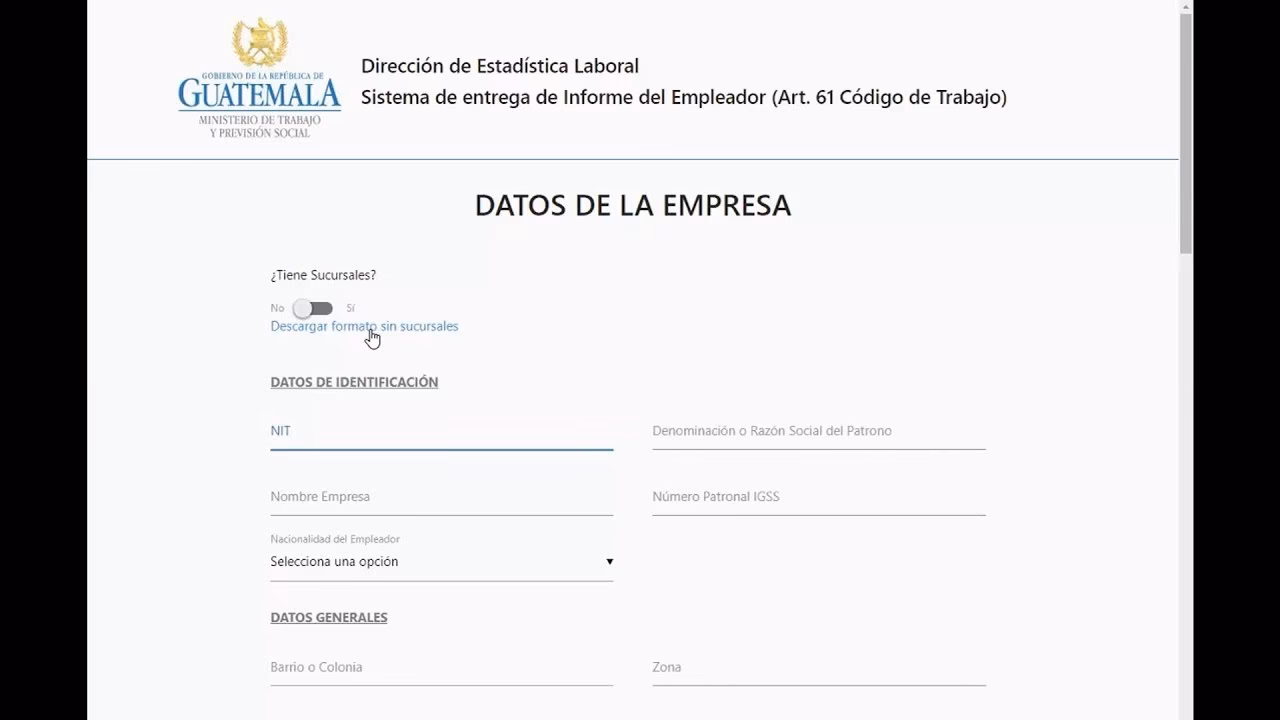 ¿Cómo hacer un reporte en el Ministerio de Trabajo?