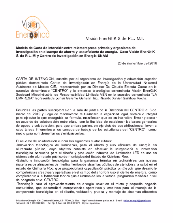 ¿Qué es una carta académica?