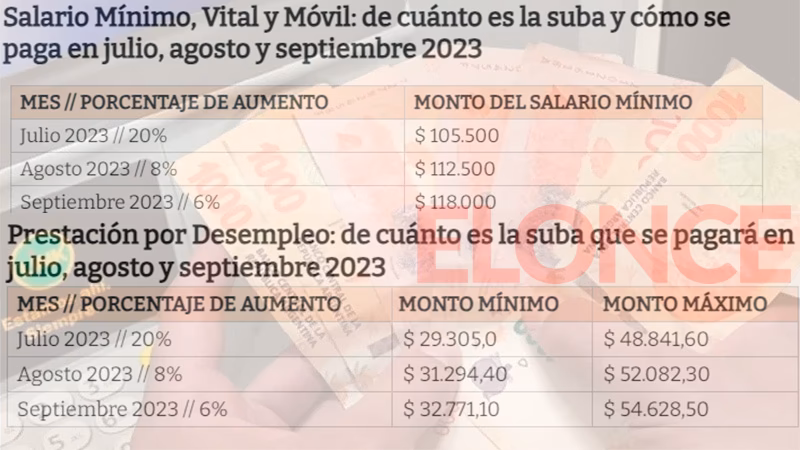 ¿Cuál es el valor del salario mínimo, vital y móvil para noviembre?