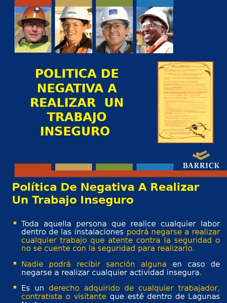 ¿Qué es la negativa de trabajo?