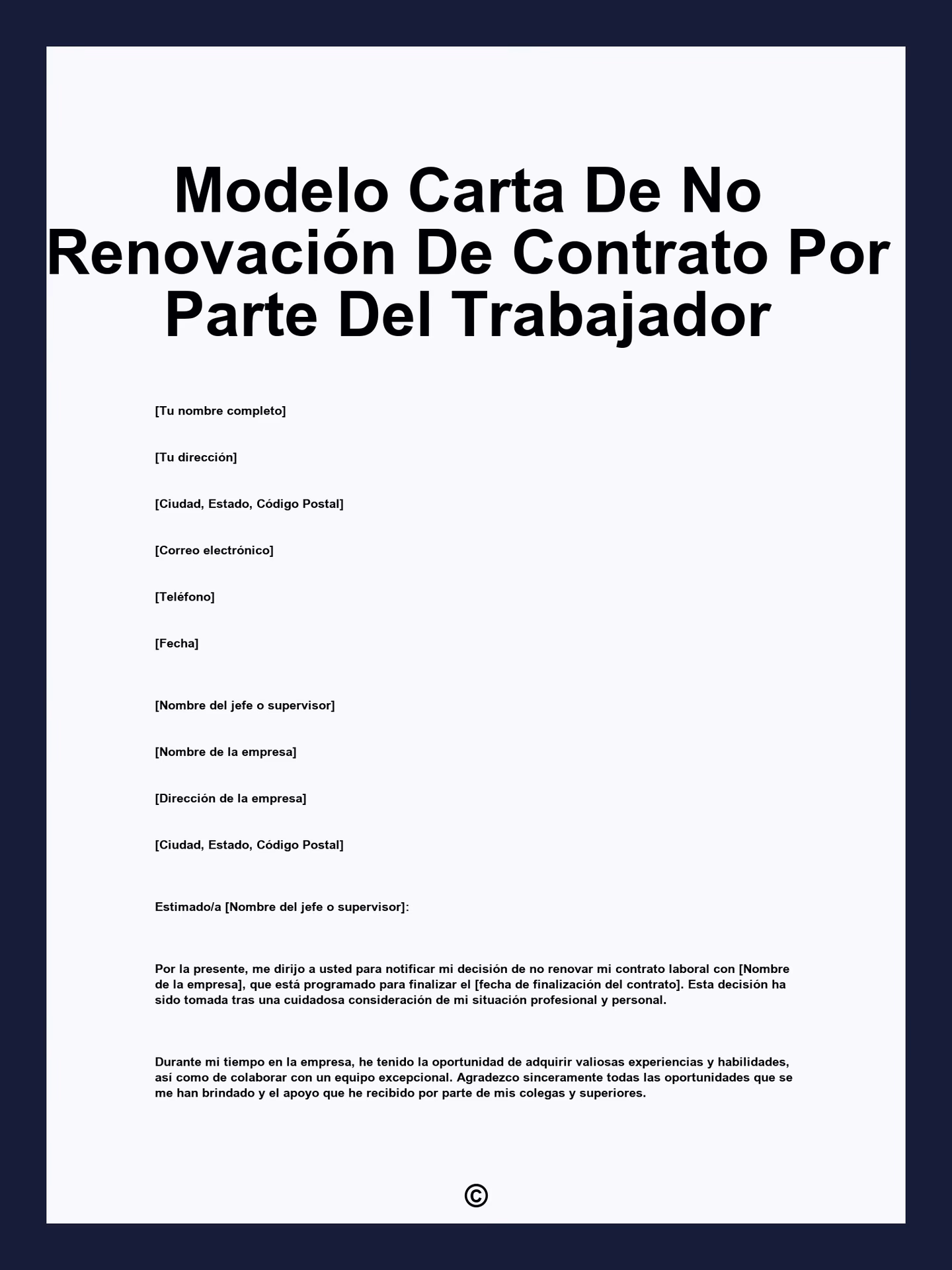¿Qué pasa si no me quieren renovar el contrato de trabajo?