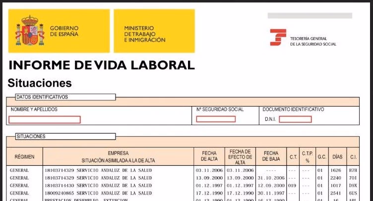 ¿Cómo conseguir la vida laboral en 5 minutos?