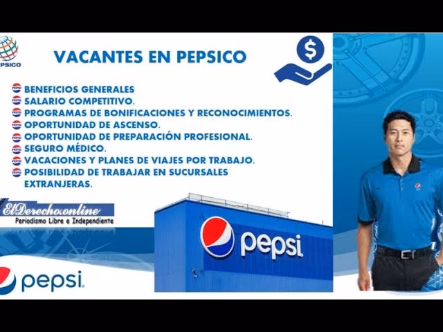 ¿Qué puestos hay en PepsiCo?