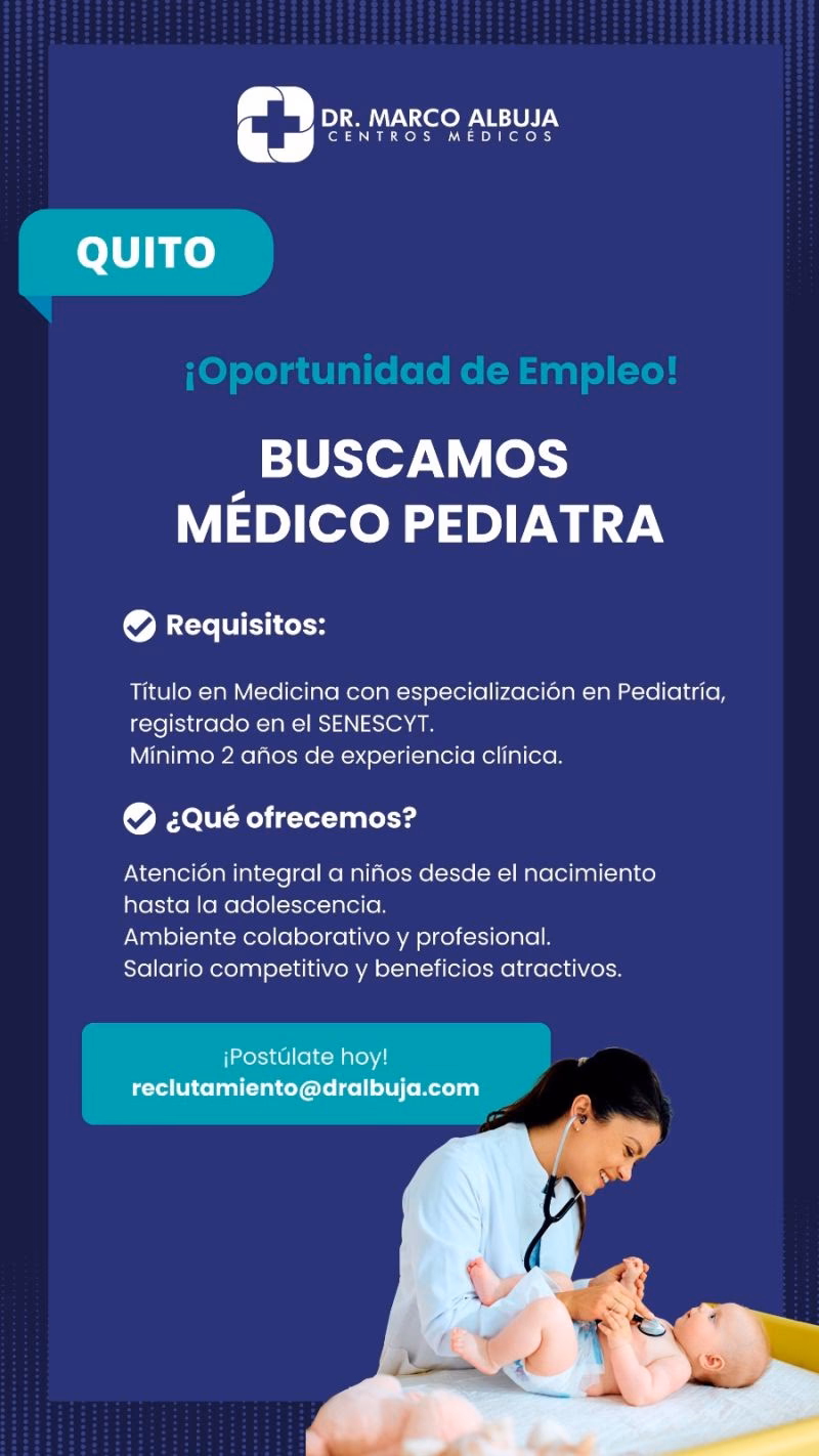 ¿Dónde trabajan la mayoría de los pediatras?