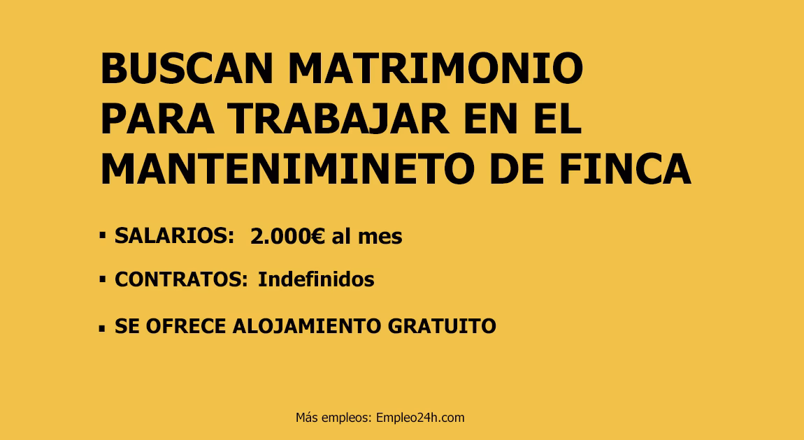 ¿Las empresas contratan marido y mujer?