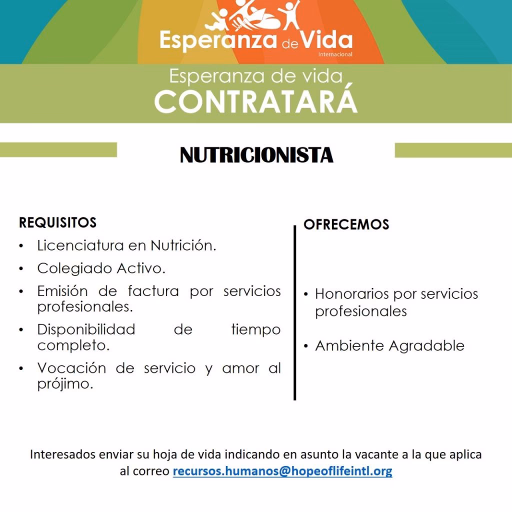 ¿Dónde puedo trabajar siendo nutricionista?