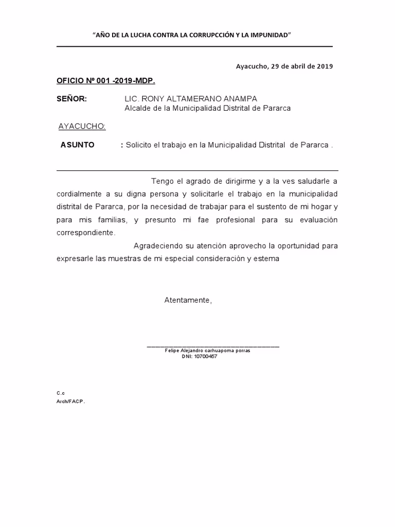 ¿Qué es un oficio y 5 ejemplos?