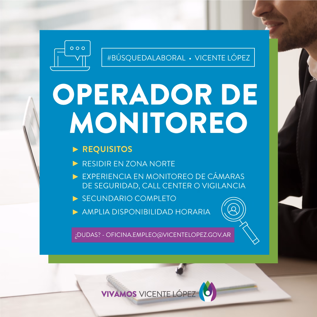 ¿Qué se necesita para trabajar en monitoreo?