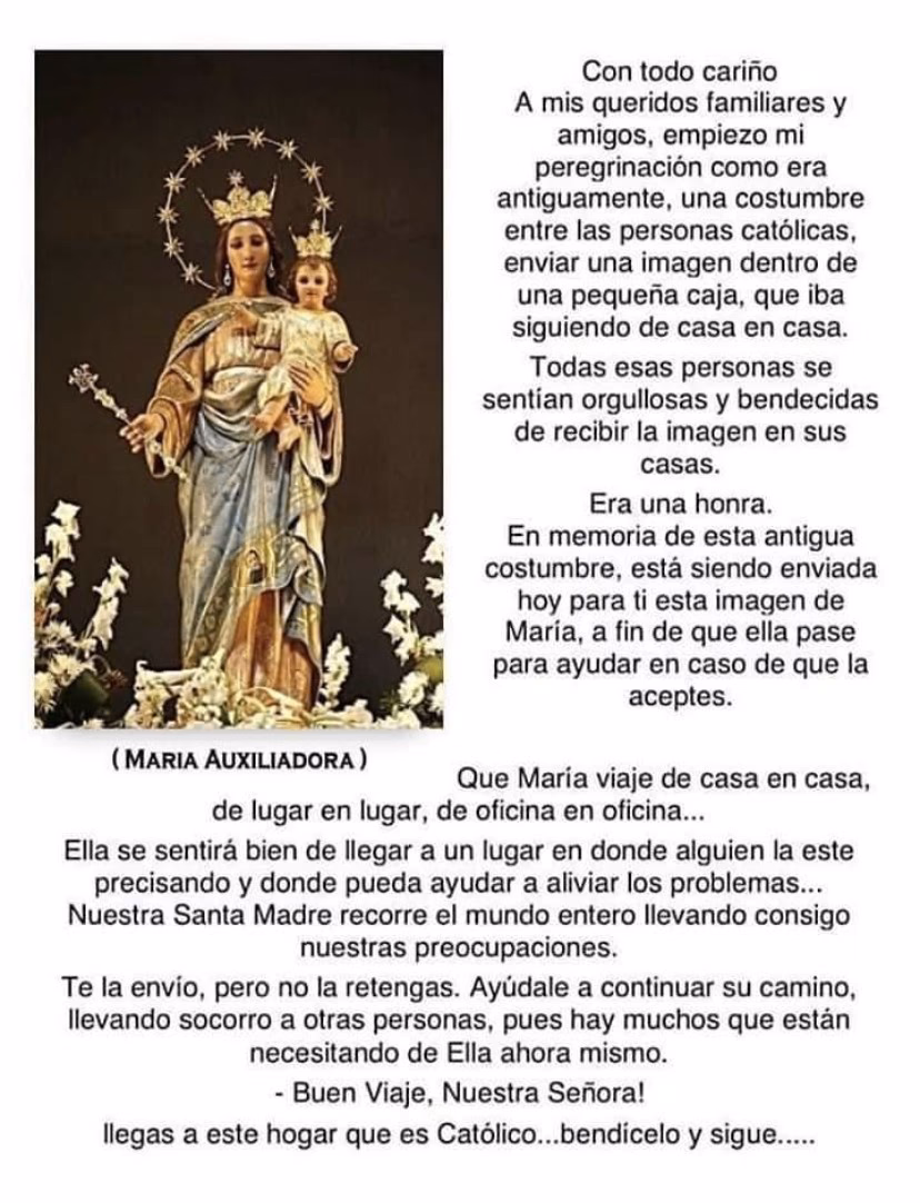 ¿Cuál es la oración más poderosa a la Virgen María?