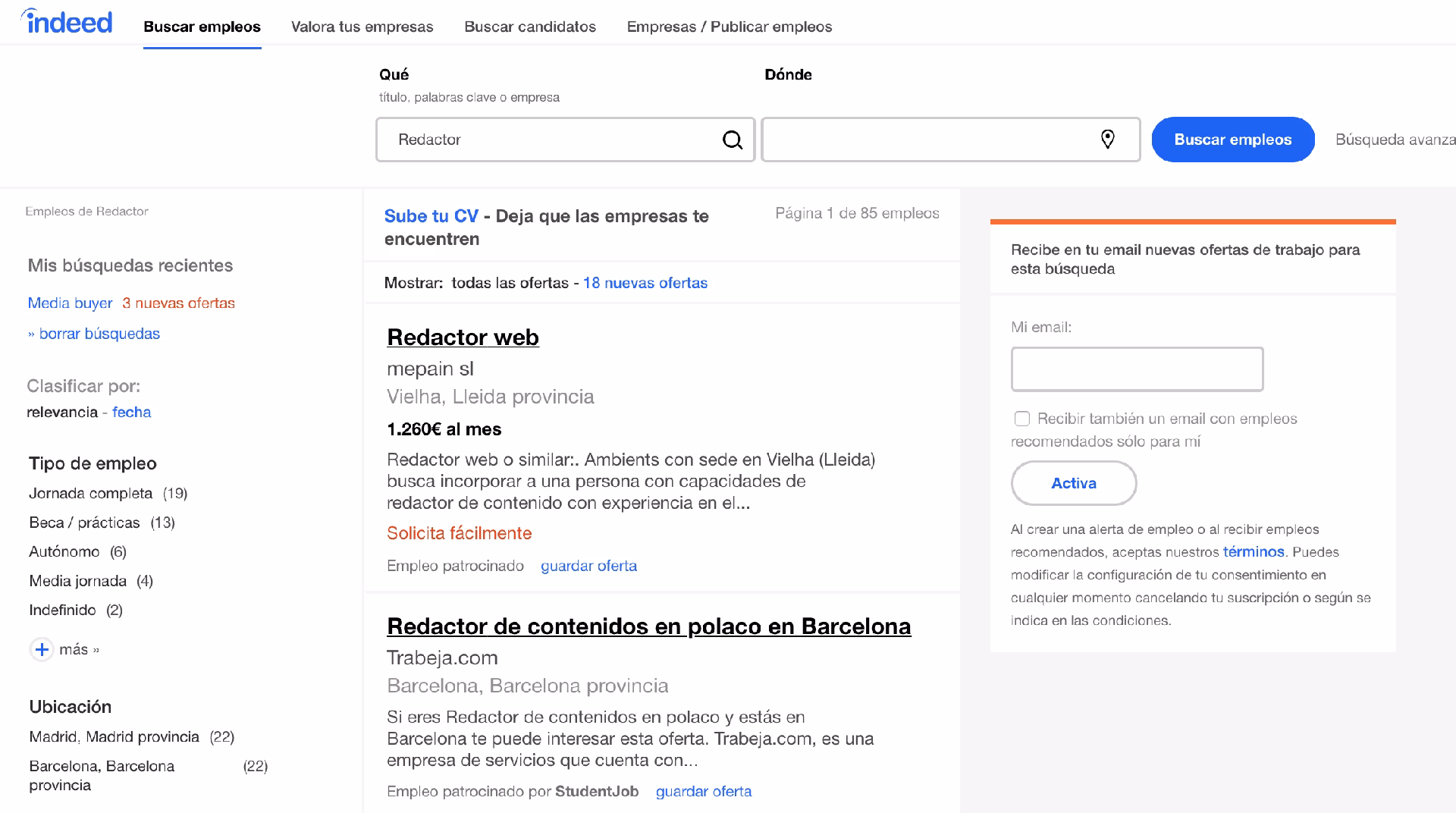 ¿Cómo hablar para buscar trabajo?