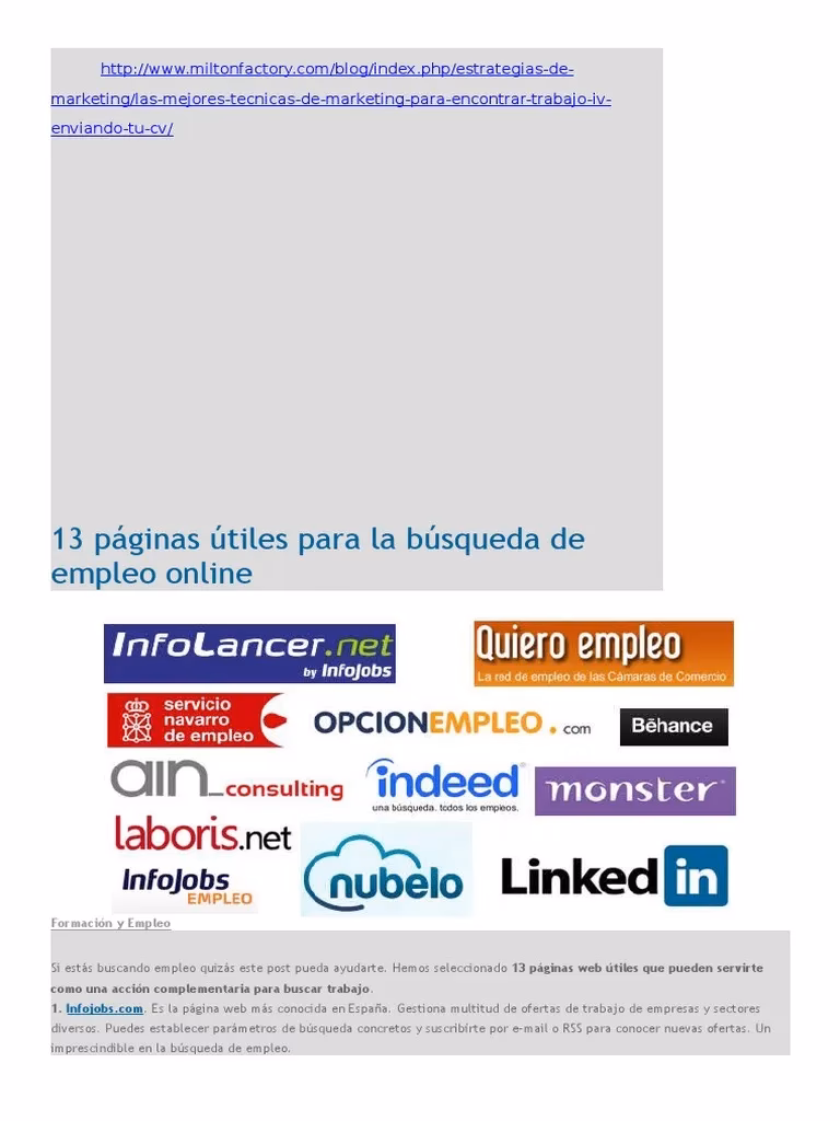 ¿Cómo solicitar un empleo en España?