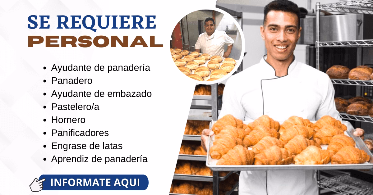 ¿Cuánto pagan por trabajar en panadería?