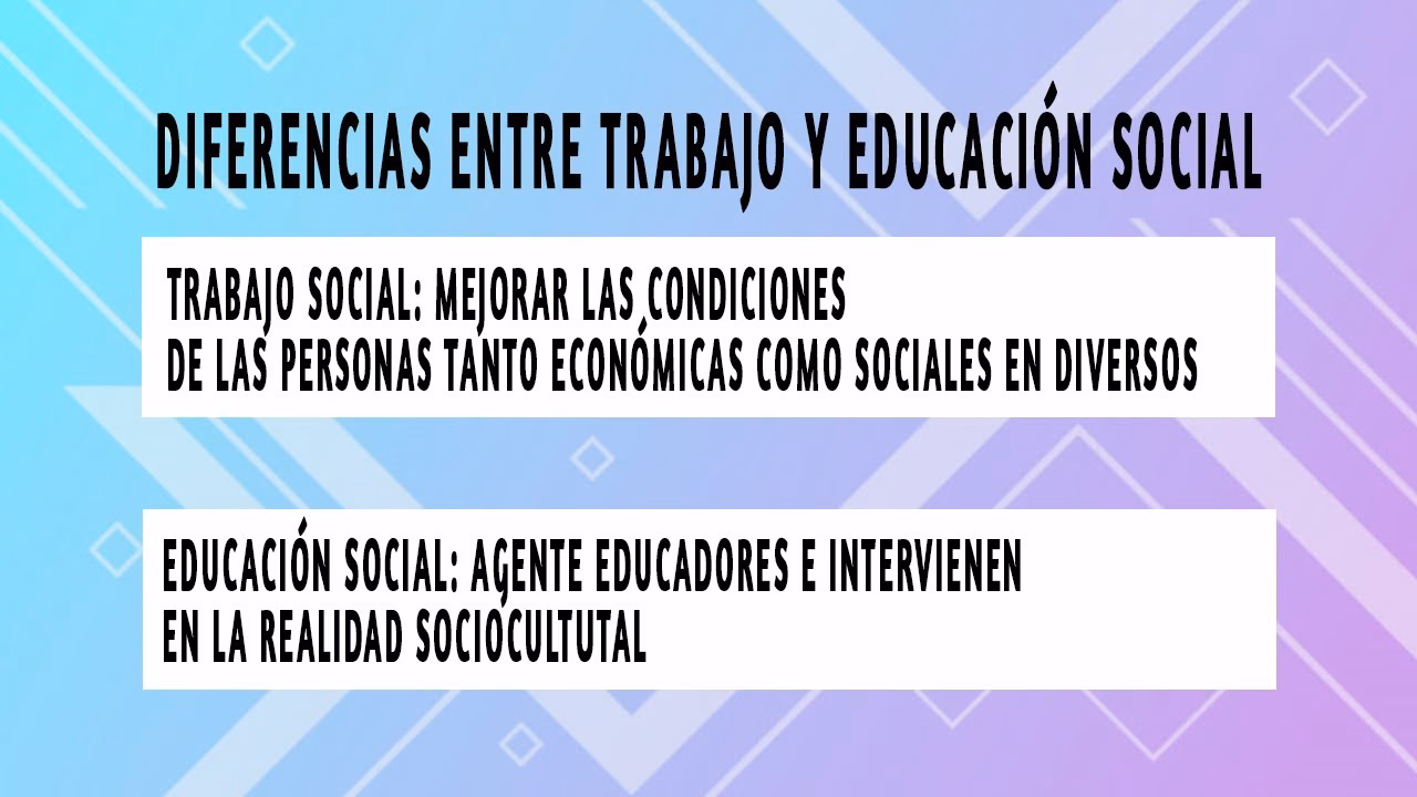¿Qué estudia la pedagogía social?