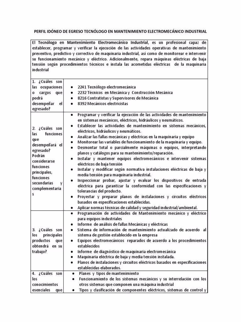 ¿Cuáles son las funciones de un electromecánico?
