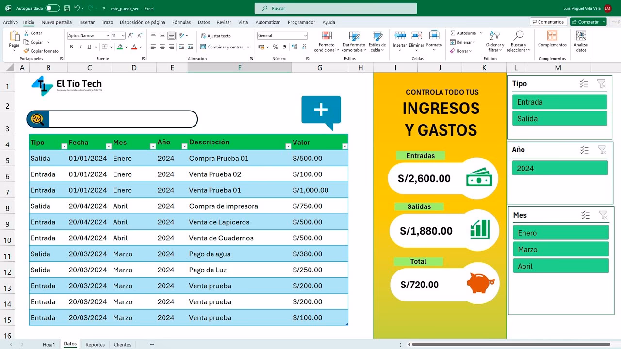 ¿Cómo hacer una carta de ingresos y egresos?