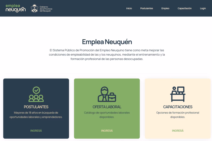 ¿Cómo dejar un CV en la municipalidad de Neuquén?