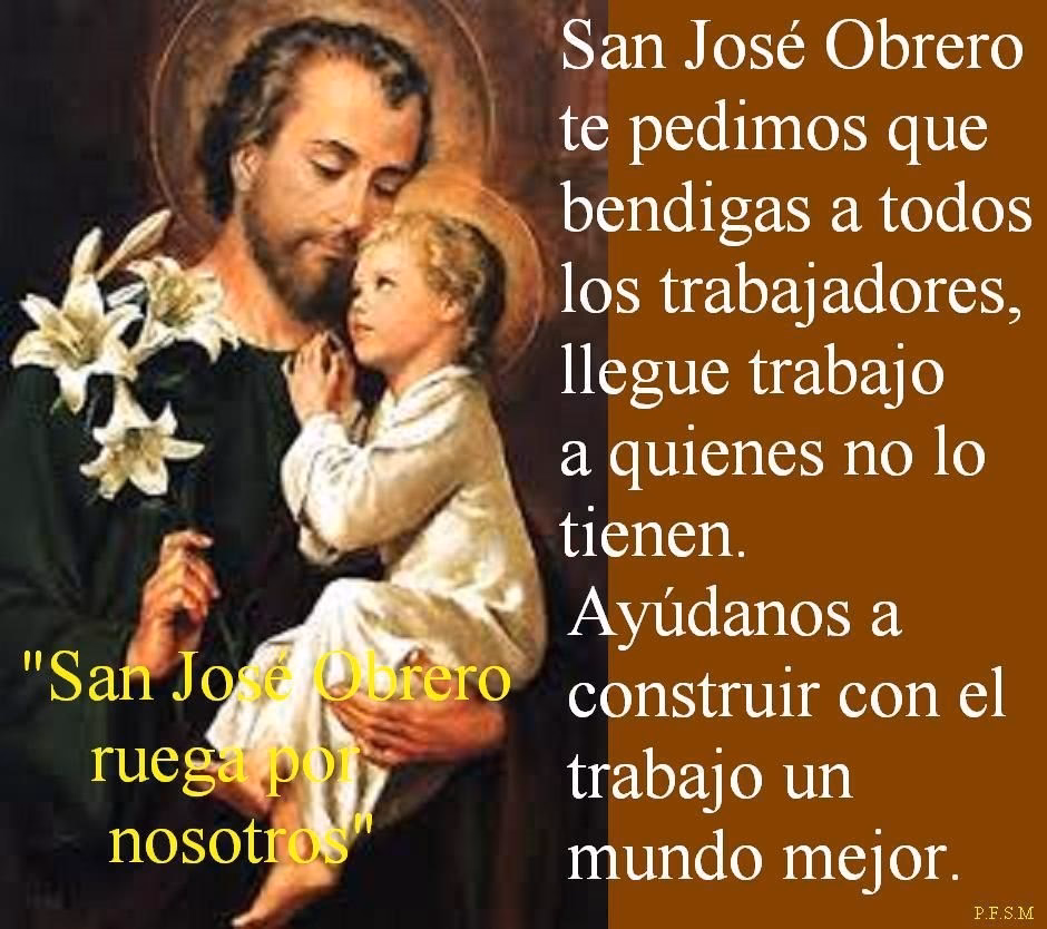 ¿Quién es el santo patrono del trabajo?
