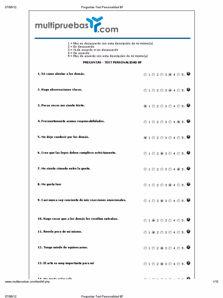 ¿Cómo puedo identificar mi personalidad?