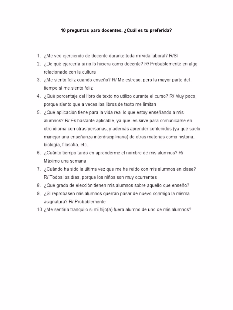 ¿Cómo hacer una entrevista a un profesor?