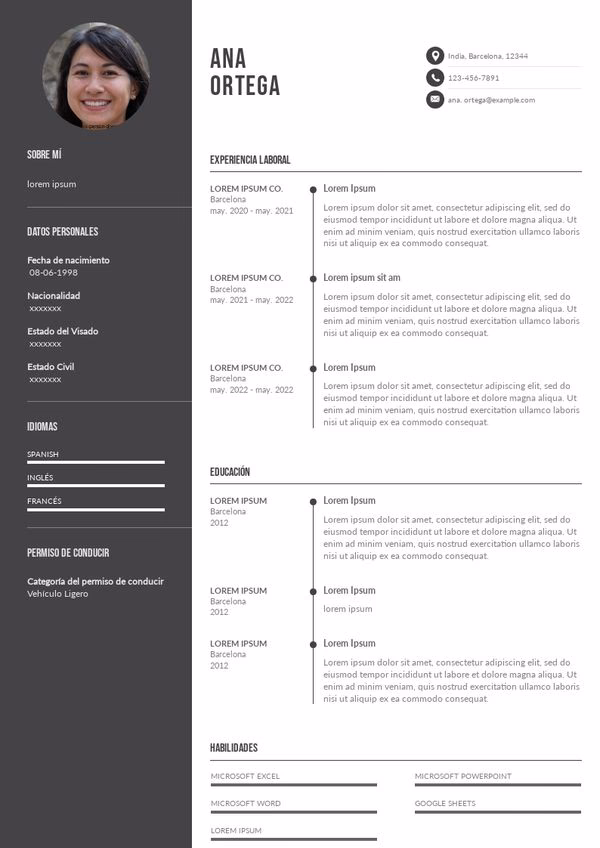 ¿Qué se pone en puesto de trabajo en un currículum?