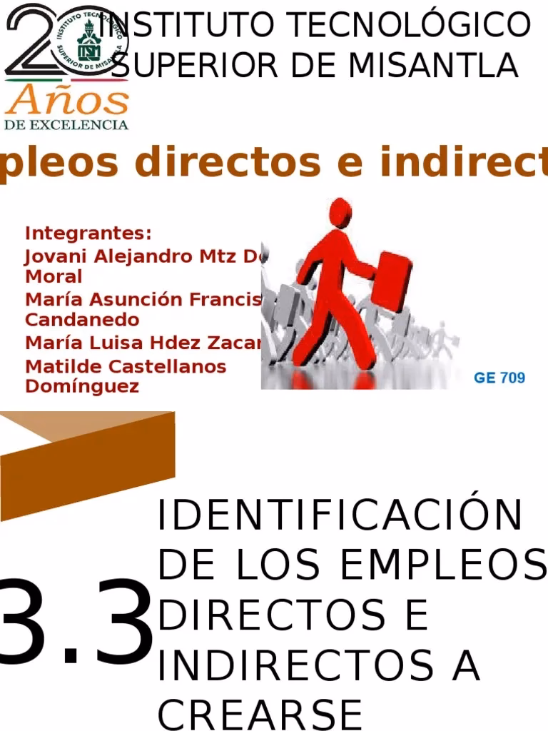 ¿Qué es el empleo directo?