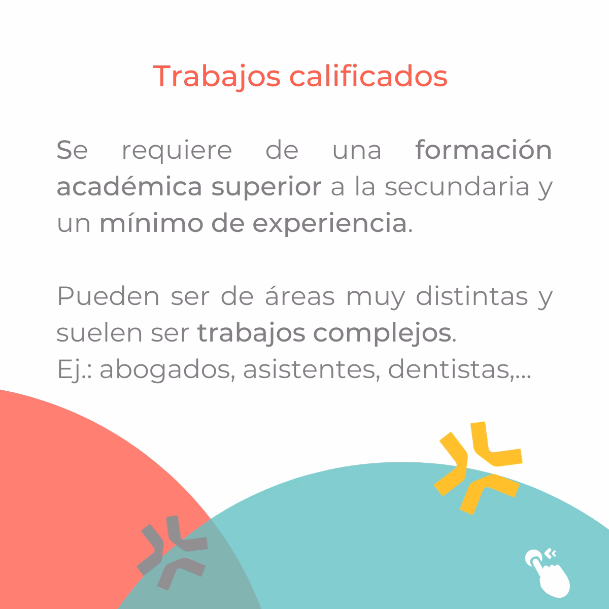 ¿Qué significa trabajo clasificado?