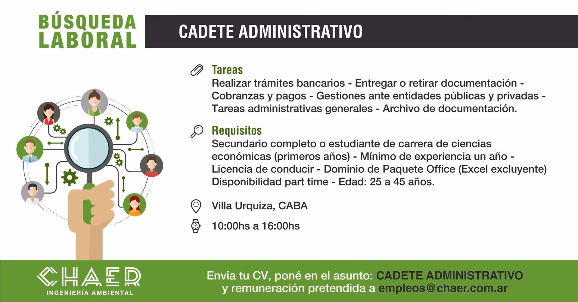 ¿Qué es un cadete en Argentina?