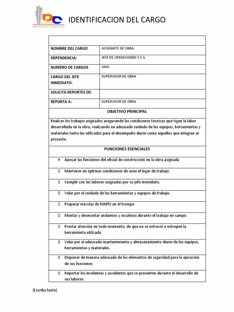 ¿Qué hace un ayudante de albañil?