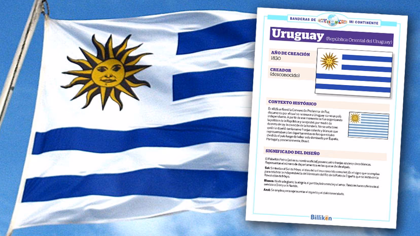 ¿Quién creó la bandera de Uruguay?