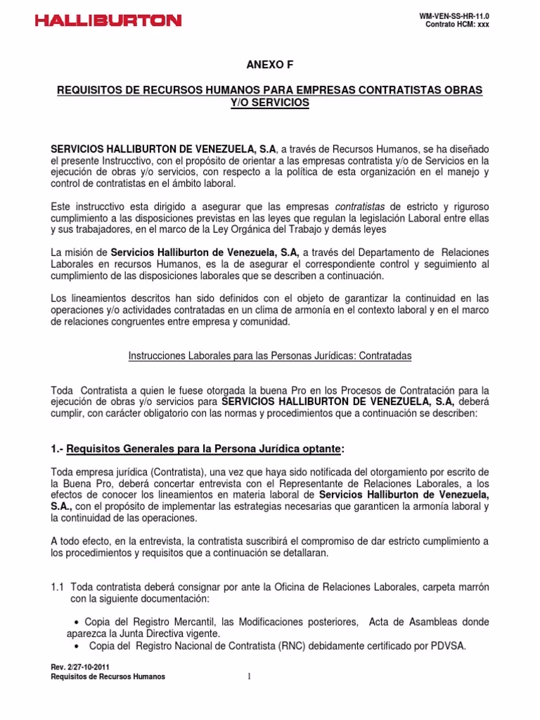 ¿Qué tal es trabajar en Halliburton?