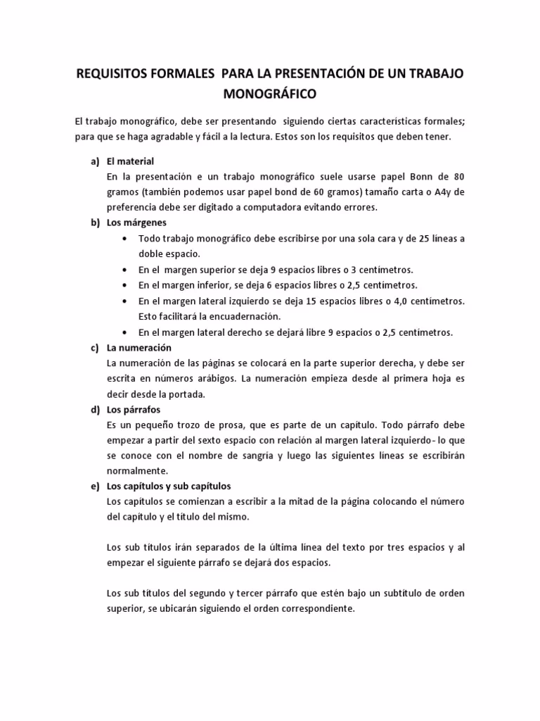 ¿Cuáles son los requisitos para ser empleado?
